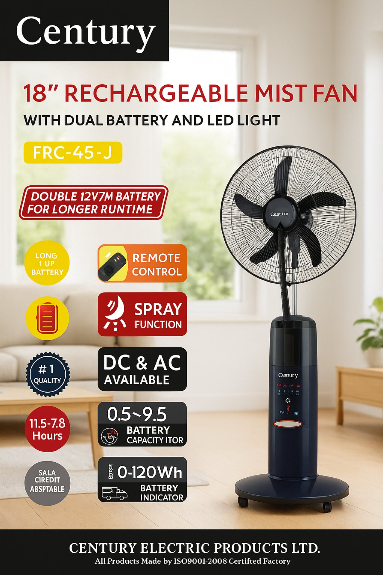 Why Your Century Mist Fan Isn’t Spraying Water – And How to Fix It Fast