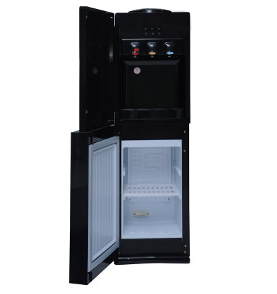 Maxi 3 Faucets Water Dispenser with Refrigerator- 1730S-B