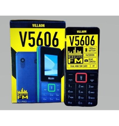 VILLAON V5606 DUAL SIM 1000MAH BATTERY WIRELESS FM