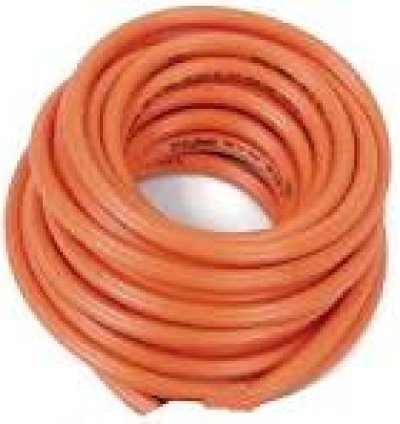 orange gas hose