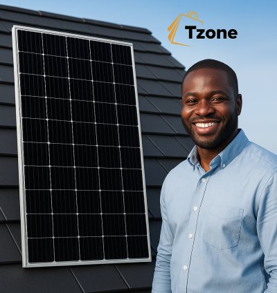 Chevron 350watts mono solar panel